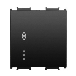 Viko Panasonic Thea Modüler Siyah 2M Işıklı Veavien Anahtar Düğme/Kapak