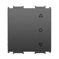 Viko Panasonic Thea Modüler Füme 2M Tek Düğmeli Jaluzi Anahtar Düğme/Kapak