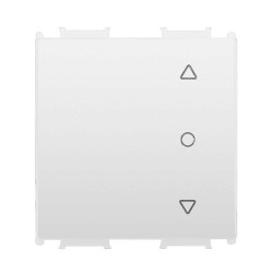 Viko Panasonic Thea Modüler Opak Beyaz 2M Tek Düğmeli Jaluzi Anahtar Düğme/Kapak