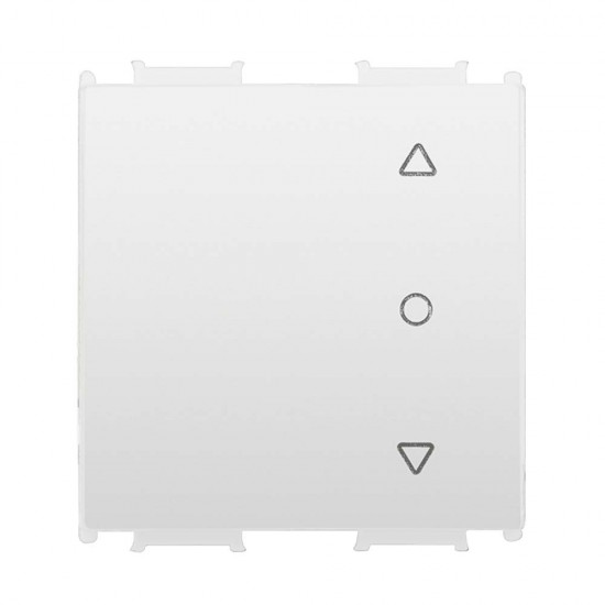 Viko Panasonic Thea Modüler Opak Beyaz 2M Tek Düğmeli Jaluzi Anahtar Düğme/Kapak