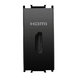 Viko Panasonic Thea Modüler Siyah 1M HDMI Konnektör Mekanizma + Düğme/Kapak