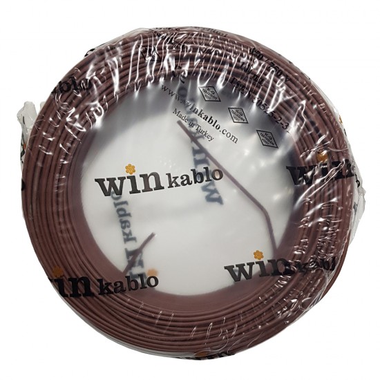 Win H07V-U 2,5 mm NYA Kablo Kahverengi